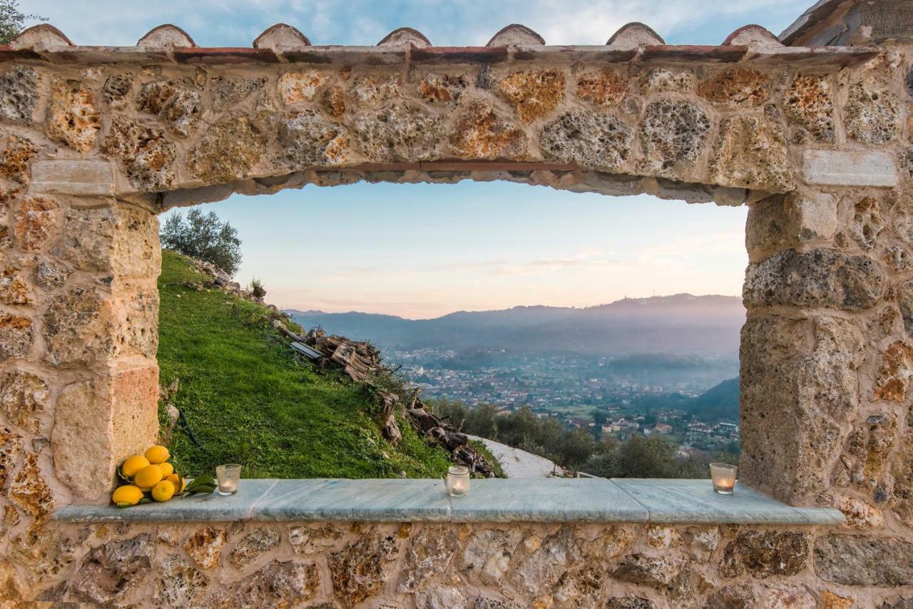 Charming Farmhouse In The Hills, Private Pool, Sea View, Dream Panorama Camaiore Eksteriør billede