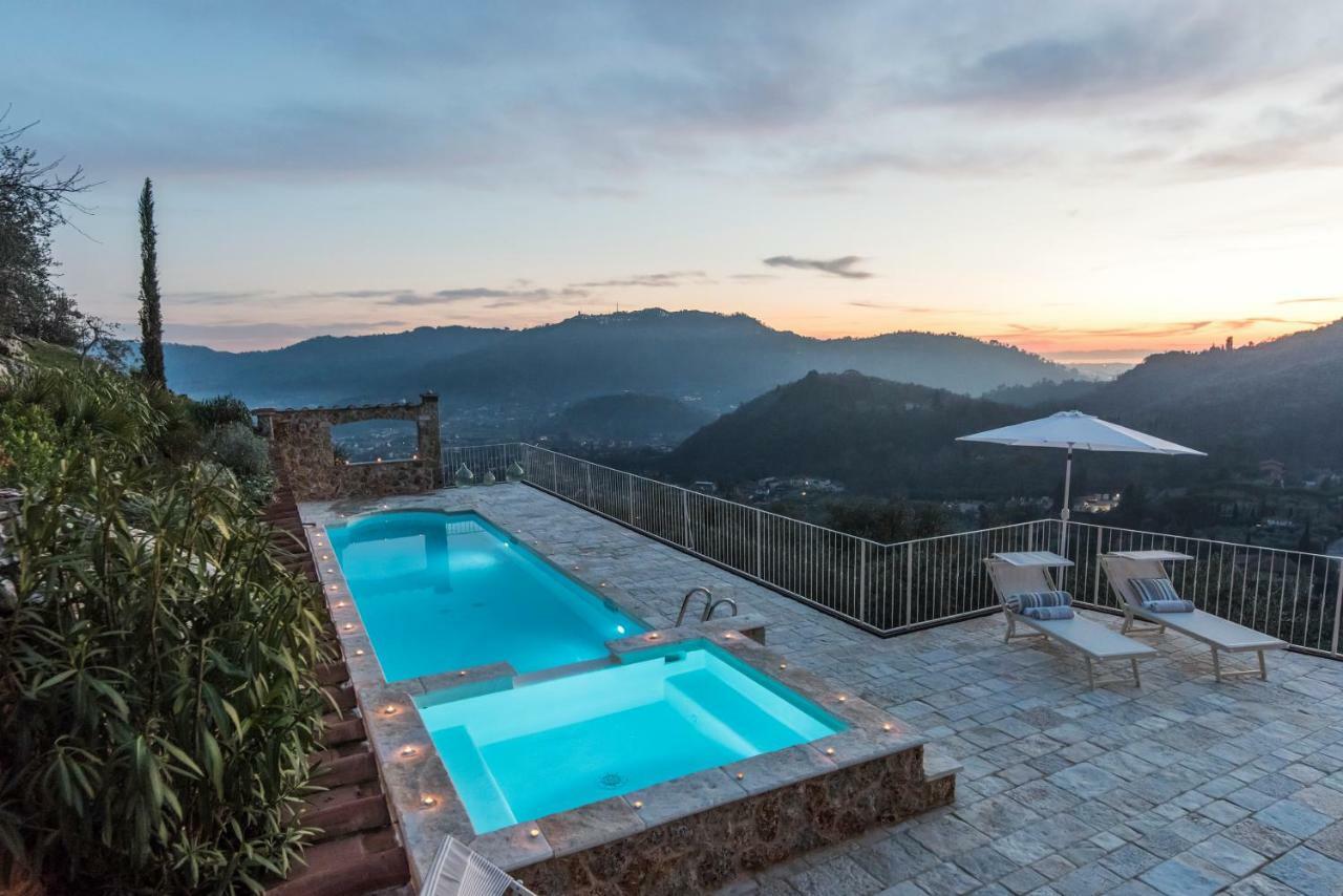 Charming Farmhouse In The Hills, Private Pool, Sea View, Dream Panorama Camaiore Eksteriør billede