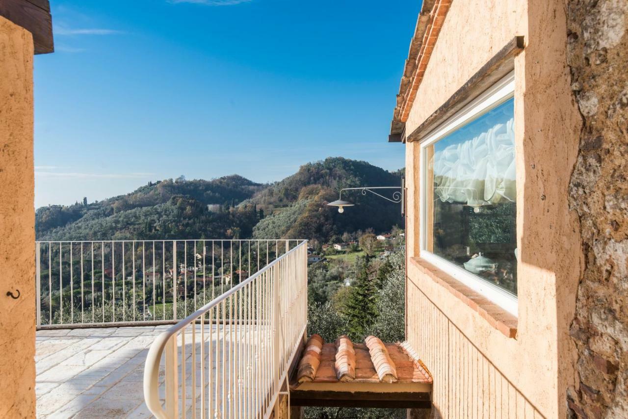 Charming Farmhouse In The Hills, Private Pool, Sea View, Dream Panorama Camaiore Eksteriør billede