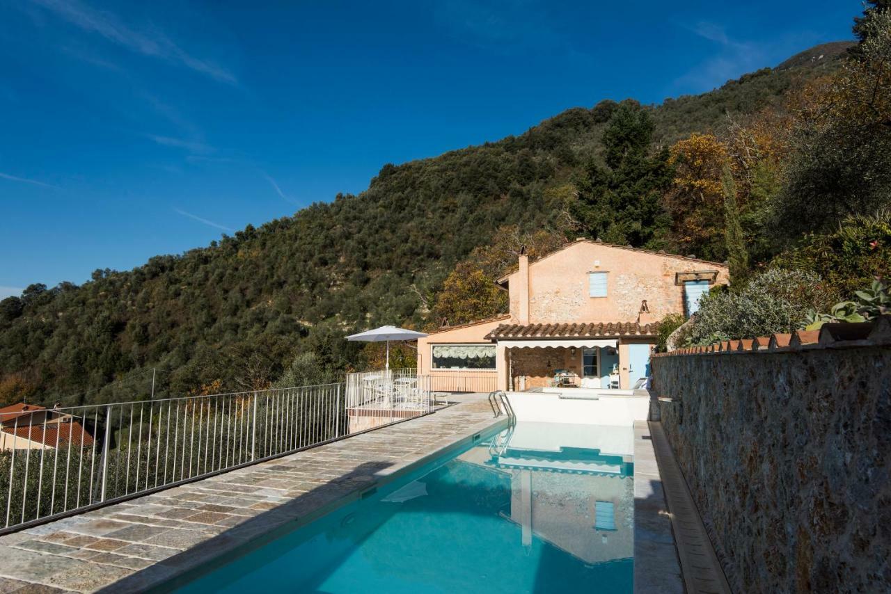 Charming Farmhouse In The Hills, Private Pool, Sea View, Dream Panorama Camaiore Eksteriør billede