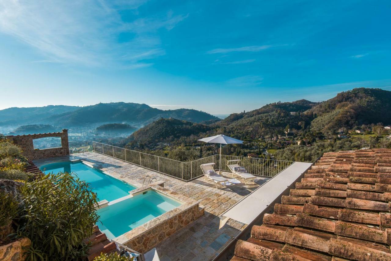 Charming Farmhouse In The Hills, Private Pool, Sea View, Dream Panorama Camaiore Eksteriør billede